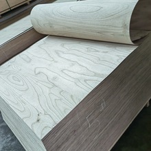 桐木巴果木弯曲板异形造型多层板折板弯板胶合板弧形圆形装饰板