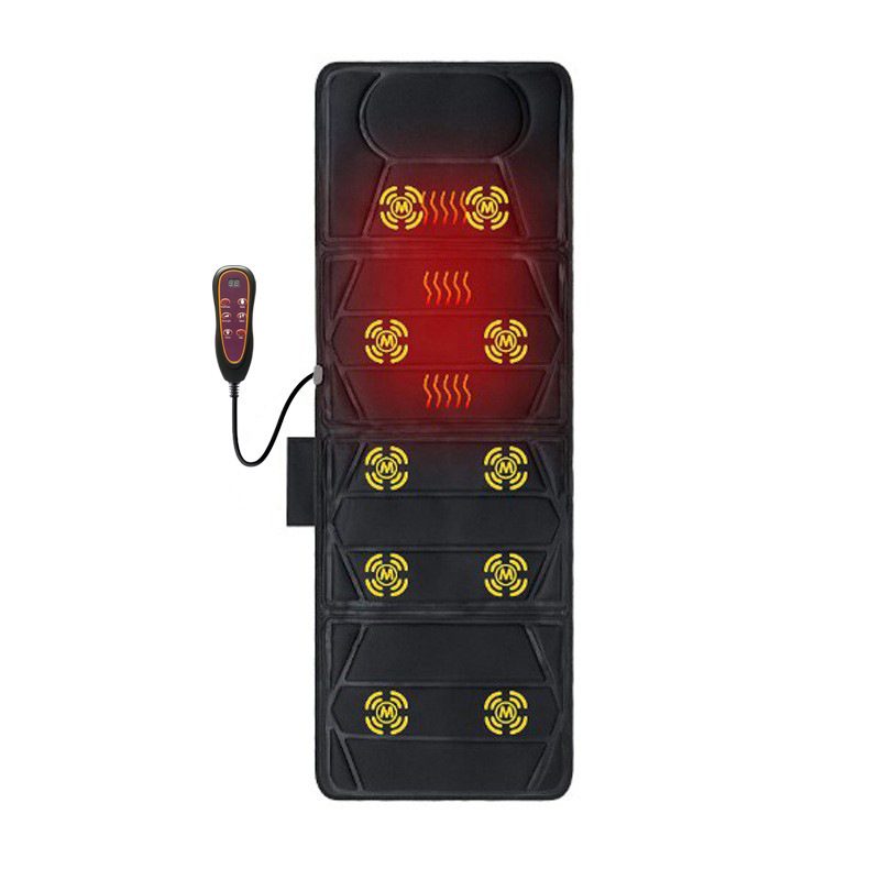 Cross-Border Supply Household Massage Mattress Full Body Massage Cushion Multifunctional Electric Foreign Trade Neck and Lumbar Spine