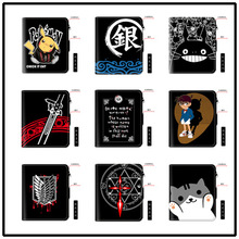 汇总*跨境货源动漫周边 软皮带拉链零钱包卡包皮卡-柯南刀剑巨人