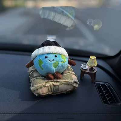 Car ornaments Flat Fruit-Shaped Car Interior - earth-ornaments-small-decorations