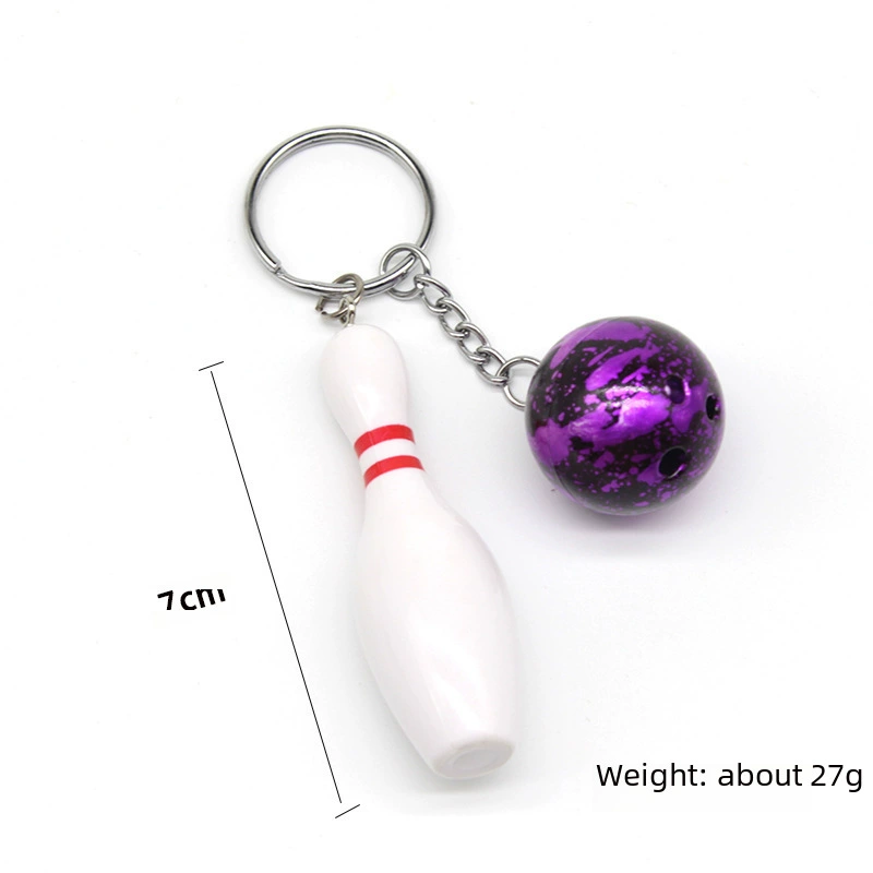 Creative plastic keychain, pendant, Birthday gift
