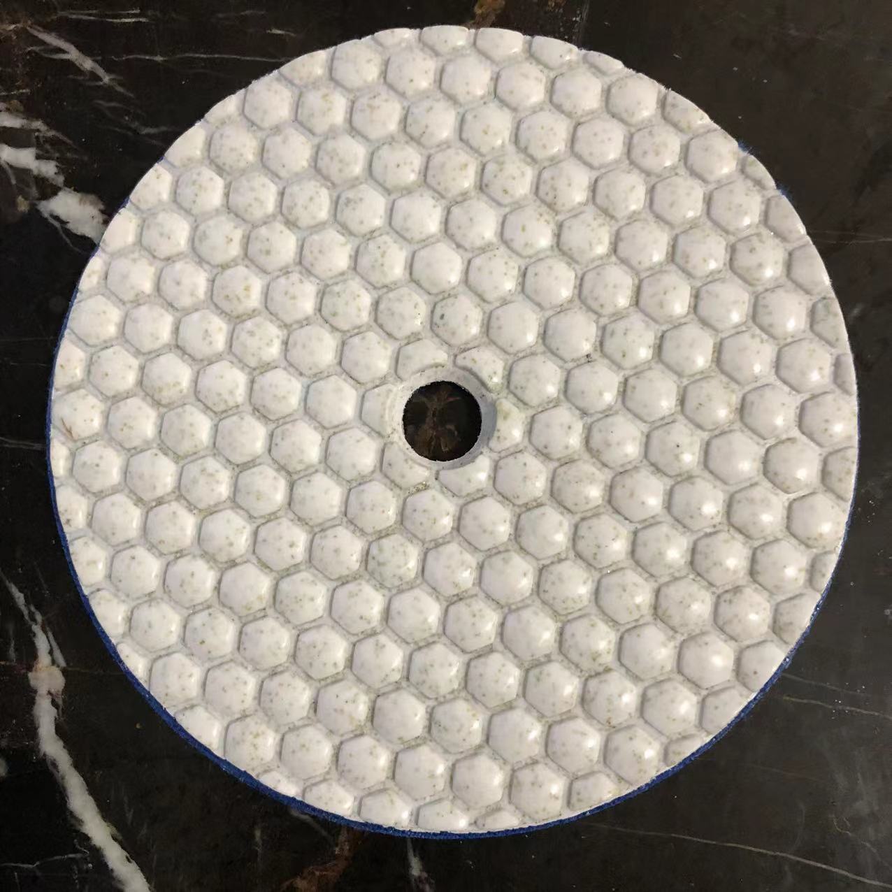 125干磨片金刚石打磨片石材干抛树脂片5寸专业生产厂家石材打磨