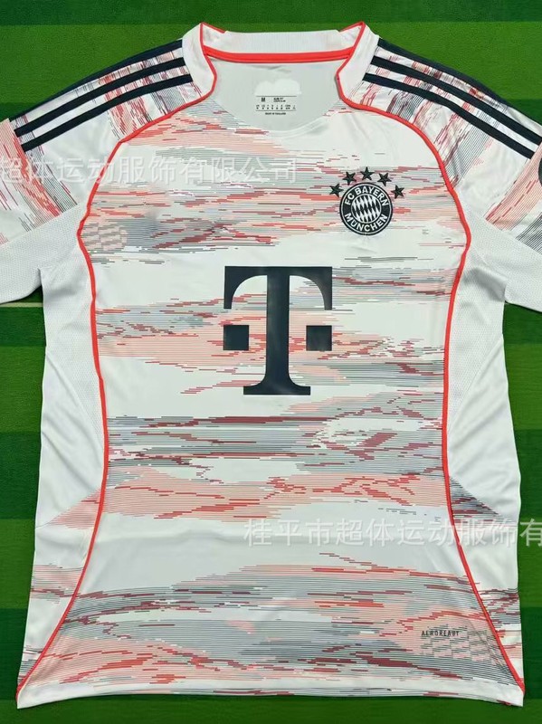 2526 バイエルン・ミュンヘン ホーム＆アウェイ ファンバージョン 刺繍入りジャージ BayernMunichjersey サッカー|undefined