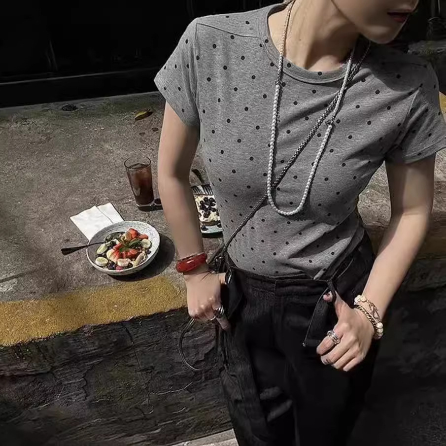 Summer short short sleeve T-shirt