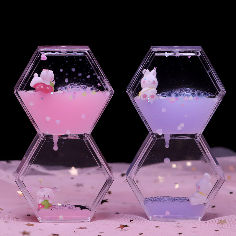 딸기백팩토끼 - 더블링 오일드롭 [색상 랜덤]