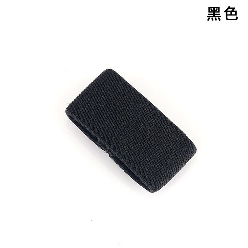 New thickened waistband elastic ring multi-color twill elastic fixed trouser belt finger ring manufacturer wholesale