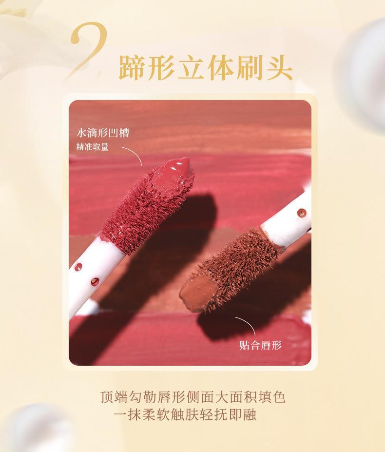 Novo5913 lip gloss is silky smooth, matte and easy to handle. It naturally brightens the complexion and does not fade easily. It is affordable undefined