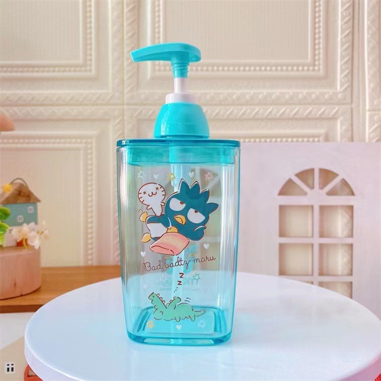 かわいいマカロン色420ml押圧ローションボトル家庭用シャンプー入浴剤手洗い液分注空ボトル|undefined