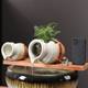 Circulating Water Pottery Pot Ecological Tank Ancient Fish Farming Courtyard Landscaping Ornaments Indoor Oxygenation Filtration Water Flow Accessories