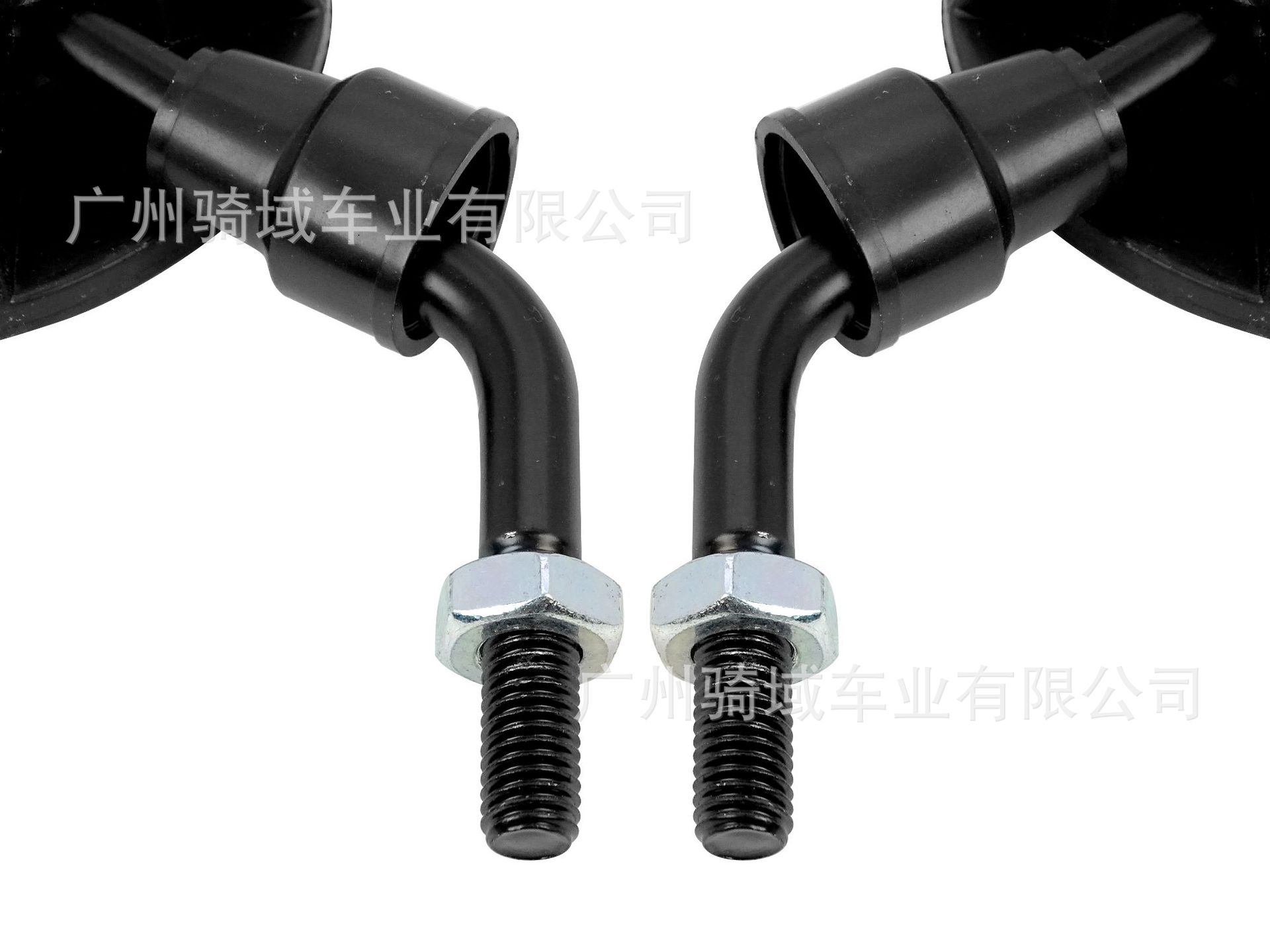 Motorcycle Taiwan round mini rearview mirror suitable for small CG, electric scooters, Aima, Niu, short-bar rearview mirror