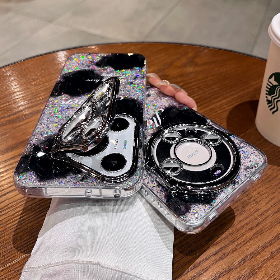 Brilliant mancha rosa para Huawei pura70pro funda para teléfono móvil p70 nuevo mate60 pareja mate70