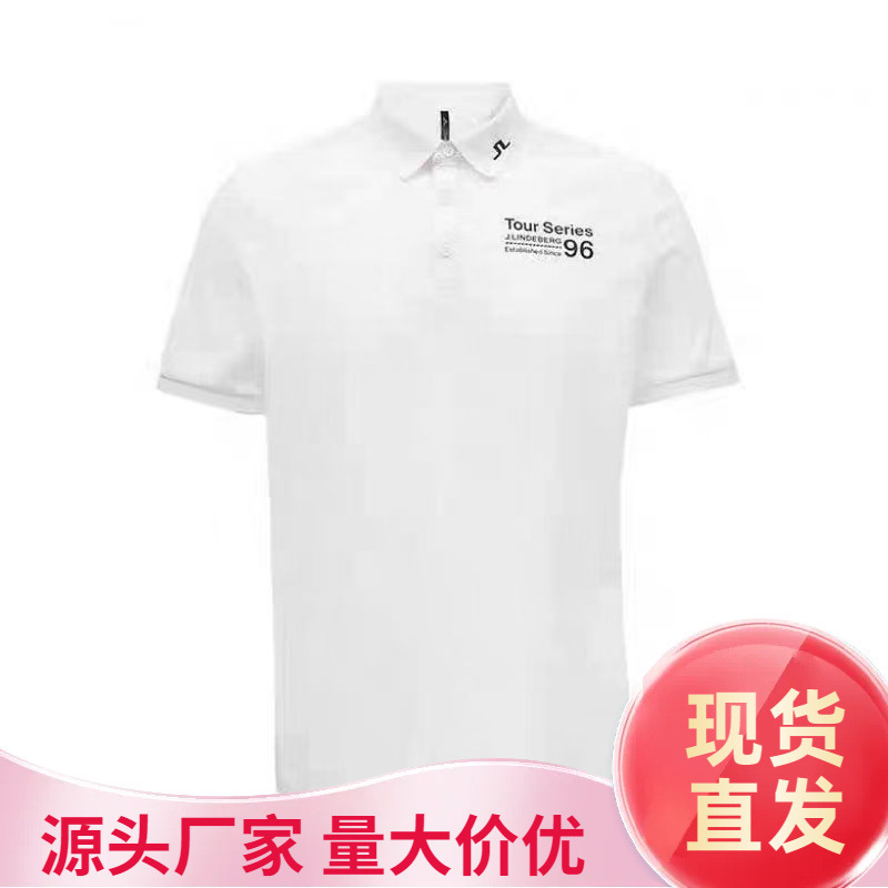 2024 New Golf Clothing Men's Top T-Shirt Breathable Quick-Drying Half Sleeve Easiest for Match Sports Jersey