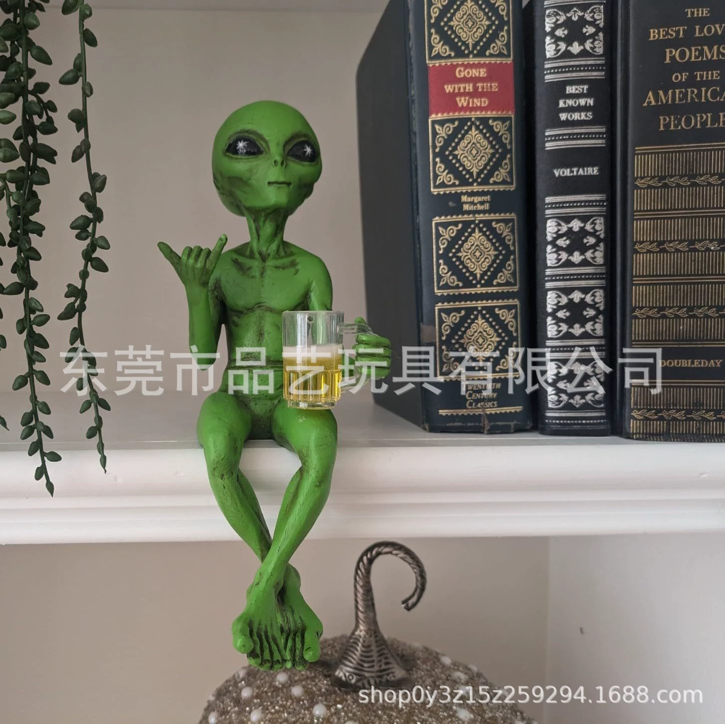 Статуя RESIN Spot резиновый инопланетянин НЛО уличная фигурка гном сада украшение