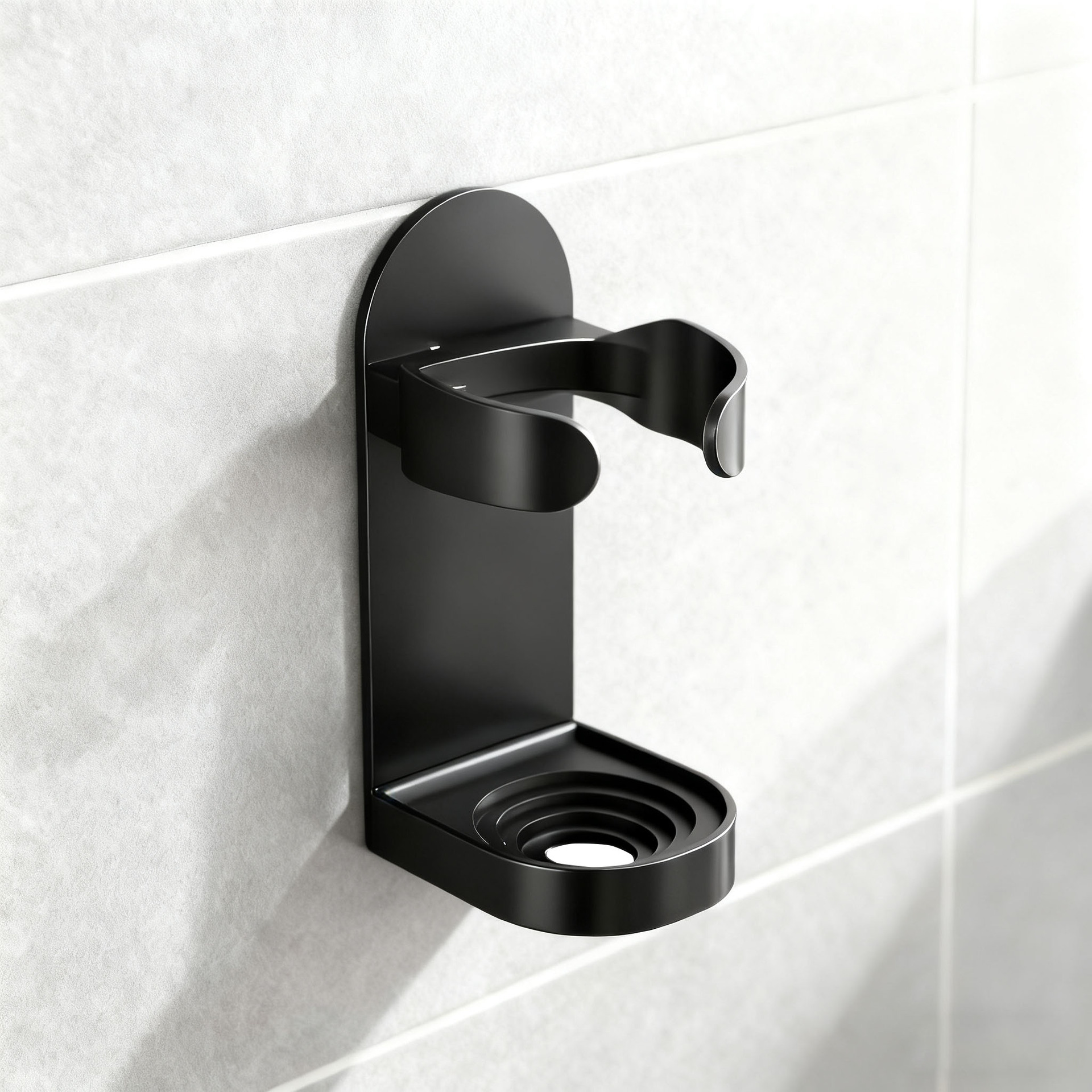 Bathroom Razor Holder, Punch-Free Hook, Toothbrush Holder, Toothpaste Wall-Mounted Beauty Salon Storage Rack, Dropshipping