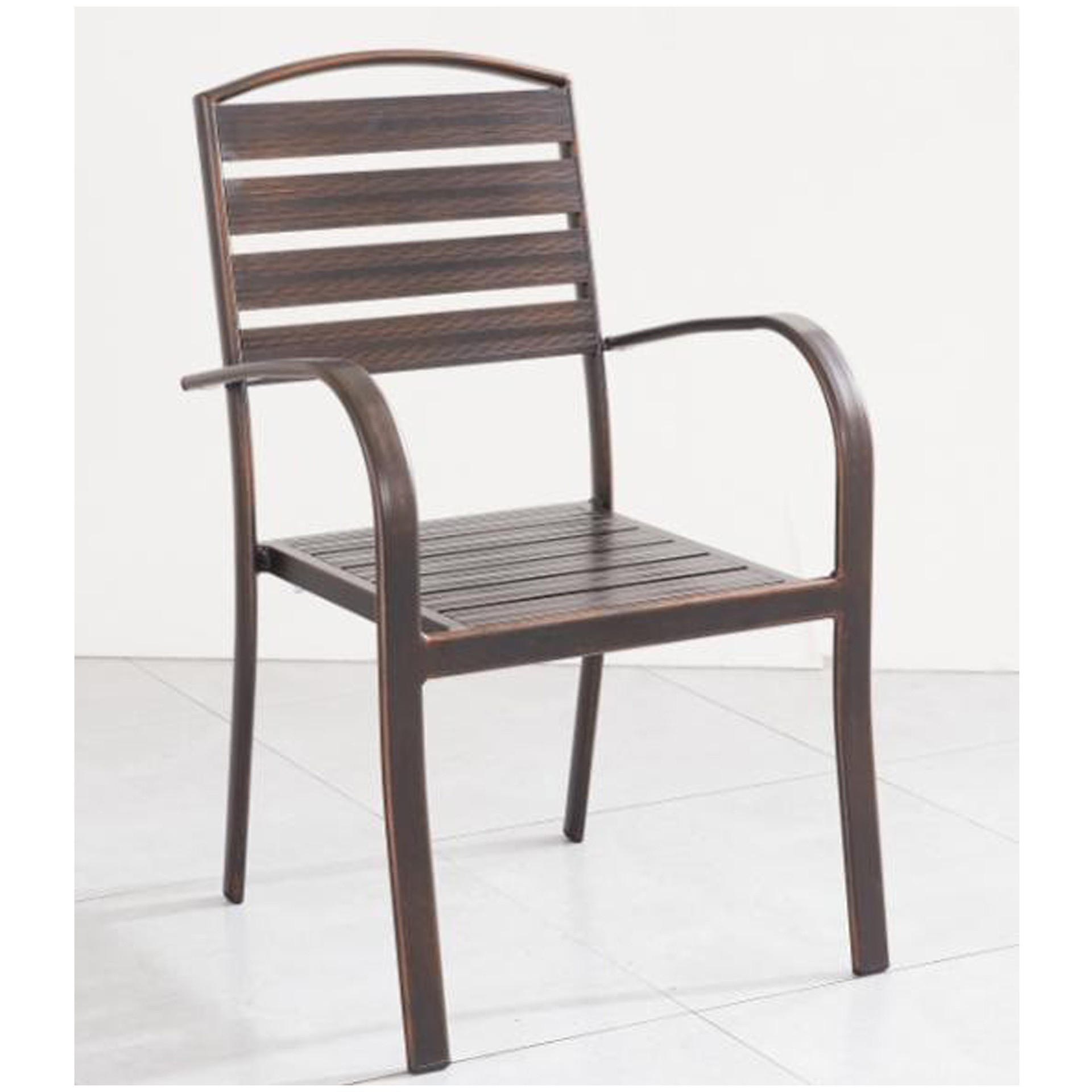 Silla Starbucks de aluminio