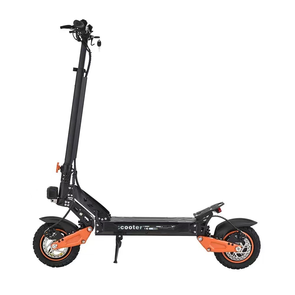 11 düymlük qatlanan elektrik skuteri, off-road, litium batareyalı