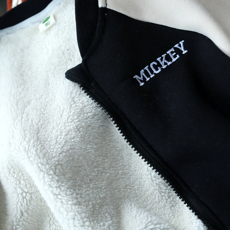 어린이 착용  가을 겨울 자켓 소년 소녀 기모 카디건 어린이 늦은 가을 두꺼운 재킷 1942