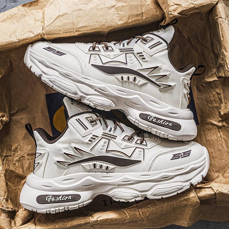 Cross-Border Live Streaming Dropshipping New Foreign Trade Large Size Sports Shoes Mecha Shoes Men's Shoes Trendy Shoes Casual Running Shoes Dad Shoes