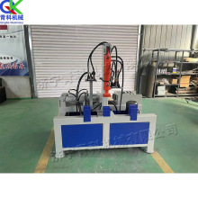 建筑脚手架调直机 调直扩眼压盘一体机 收脚架盘扣轮纠正机