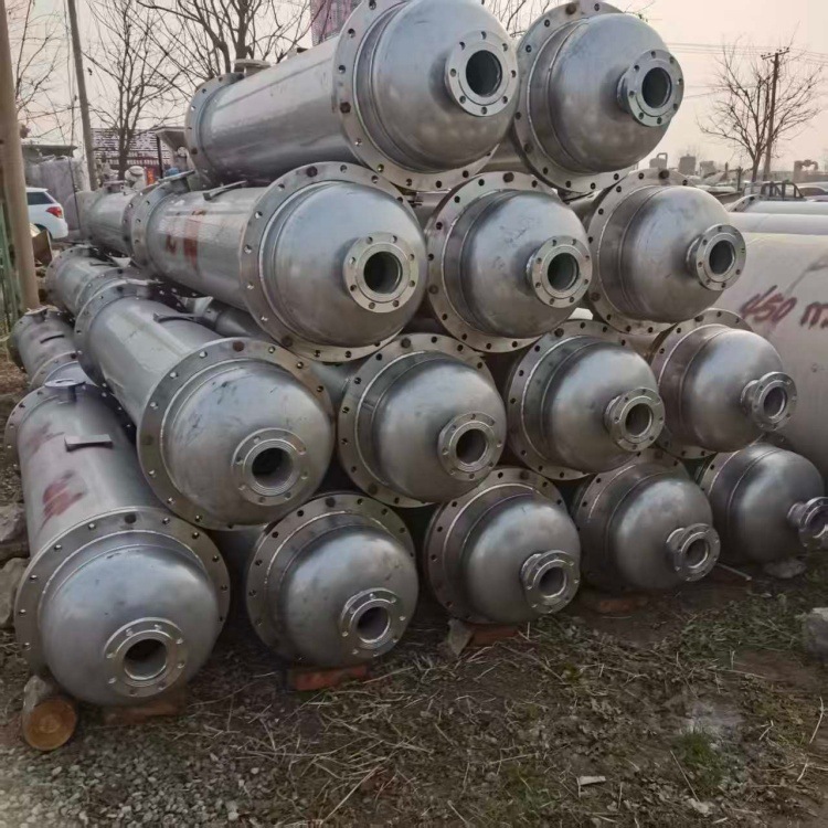 供316L不锈钢冷凝器 80平方100列管式蒸汽挥发器