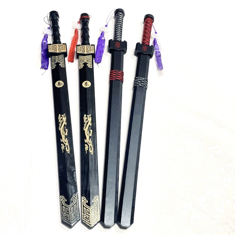 卸売り木の剣秦王剣竹剣木剣漢剣子供玩具宝剣古風道具兵器の露店玩具|undefined