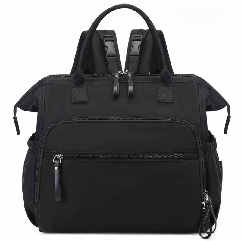 In-Stock Baby Diaper Tote Waterproof Backpack with Anti-Theft Pocket Mommy Bag Children's Folding Stroller Storage Bag