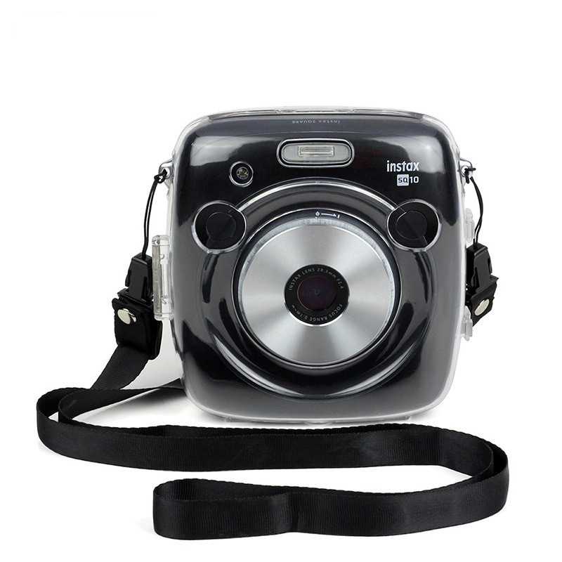 Suitable for Polaroid Square Sq10 Camera, Transparent Shell Crystal Protective Case with Rope Storage Case Suitable for Polaroid Square Sq10 Camera, Transparent Shell Crystal Protective Case with Rope Storage Case