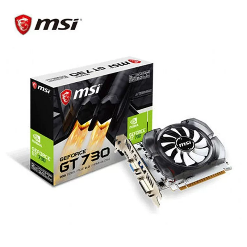 Подходит MSI MSI N730-2GD3V3 GT730 короткая карта 2G независимый настольный компьютер независимая видеокарта