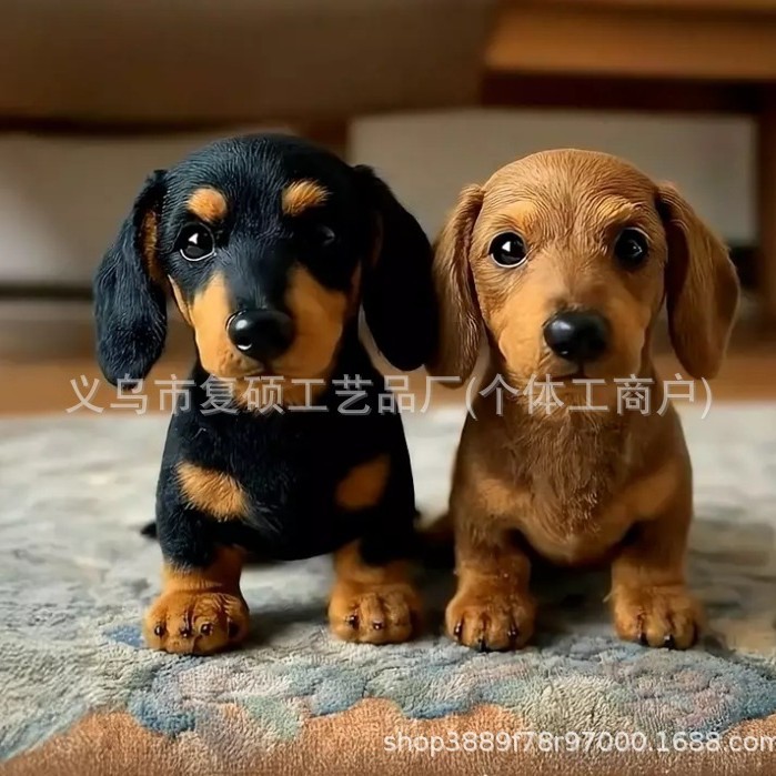 The Dachys The most realistic plush toys Dachshund