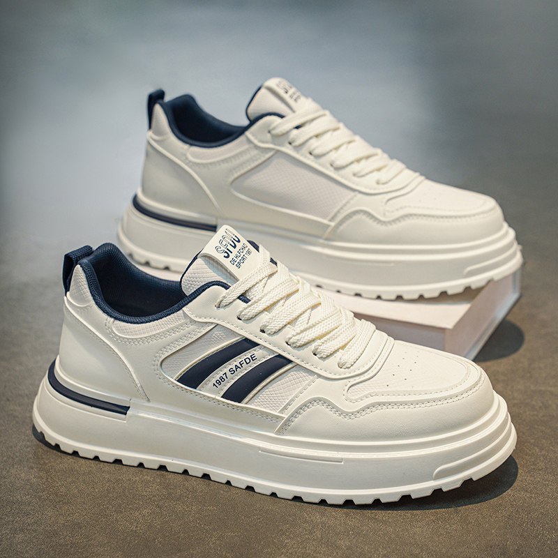 Giày sneaker nam cổ lửng thoáng khí phối màu, đế dày gót 3–5 cm — G 8220m Xanh dương, G 8220m Xanh lá, G8220 màu cam, G8220 xám đen