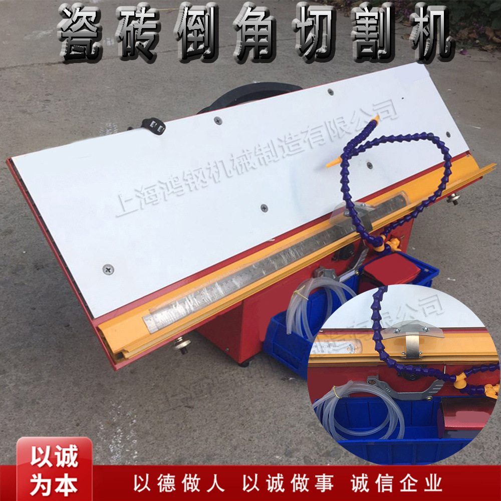 陶瓷板材切割设备 小型建筑工程石材锯台 电动台式瓷砖倒角设备