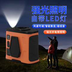 国境を越えた屋外の新しい葉のない腰掛けファン、ポータブル小型エアコン、長持ちするブラシレスモーターの首掛けファン
