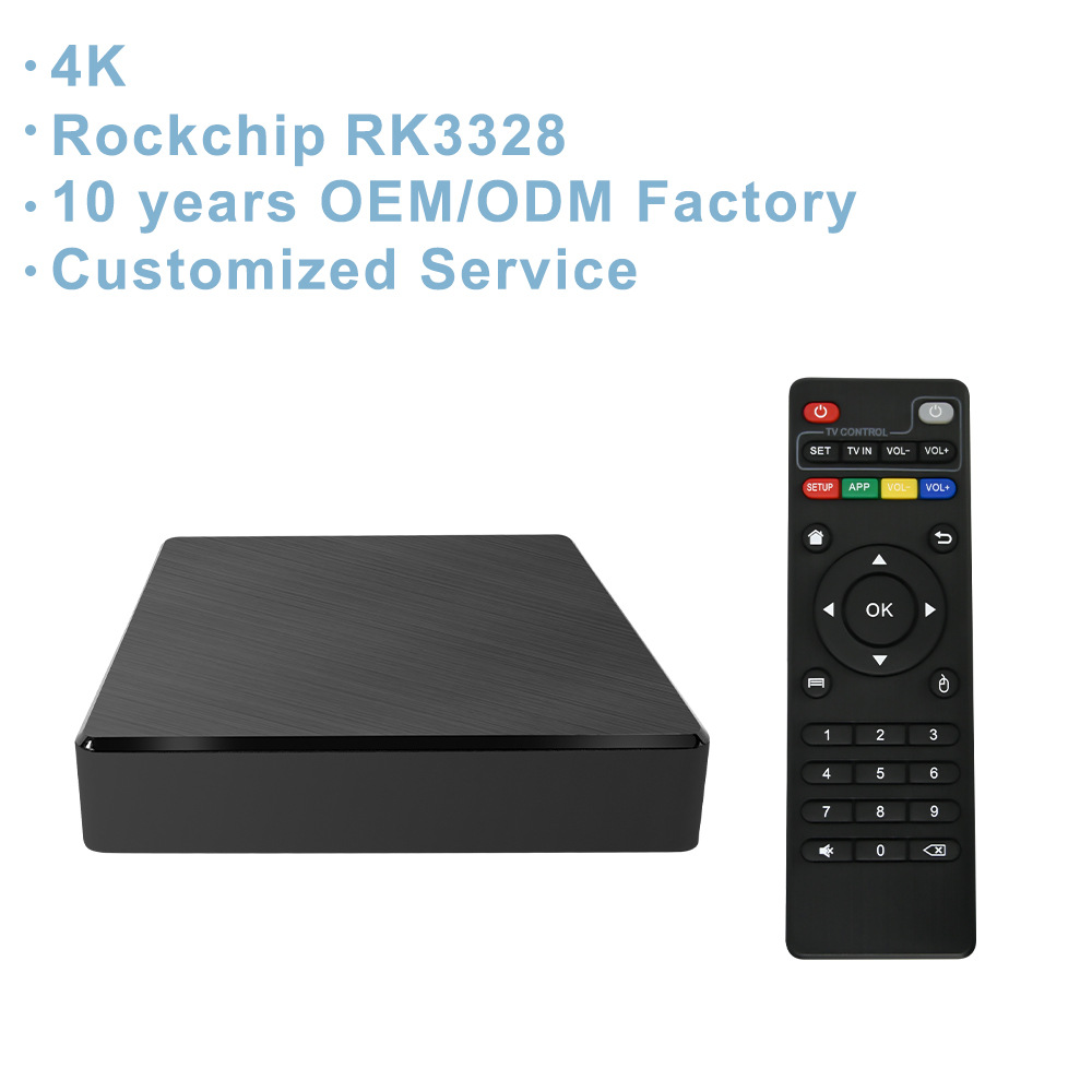 Ruixin Micro RK3328 High-definition Wireless Network Tv Set-top Box 4k Full Netcom Home wifi Smart