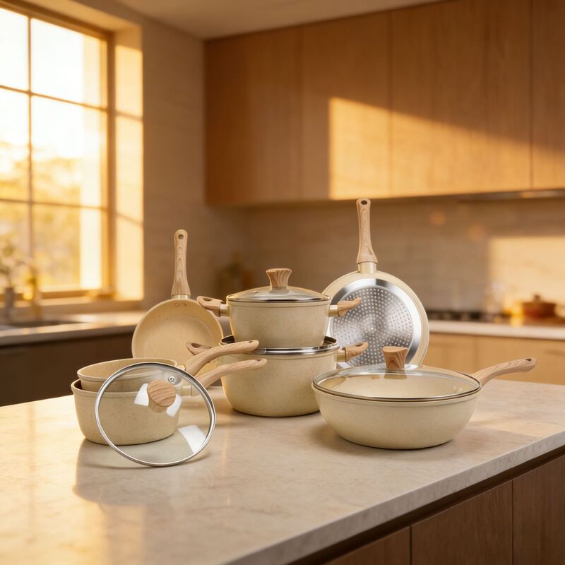 Export order to Japan! Maifan stone non-stick pan, household mini small pot, easy to clean, flat-bottomed small frying pan set Export order to Japan! Maifan stone non-stick pan, household mini small pot, easy to clean, flat-bottomed small frying pan set