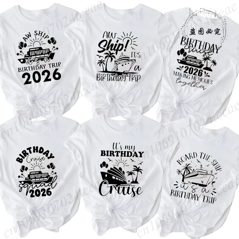 New Harajuku Funny Ship This Is My Birthday Tour 2026 T-Shirt Fashion Women's T-Shirt Short Sleeve T-Shirt for Women New Harajuku Funny Ship This Is My Birthday Tour 2026 T-Shirt Fashion Women's T-Shirt Short Sleeve T-Shirt for Women