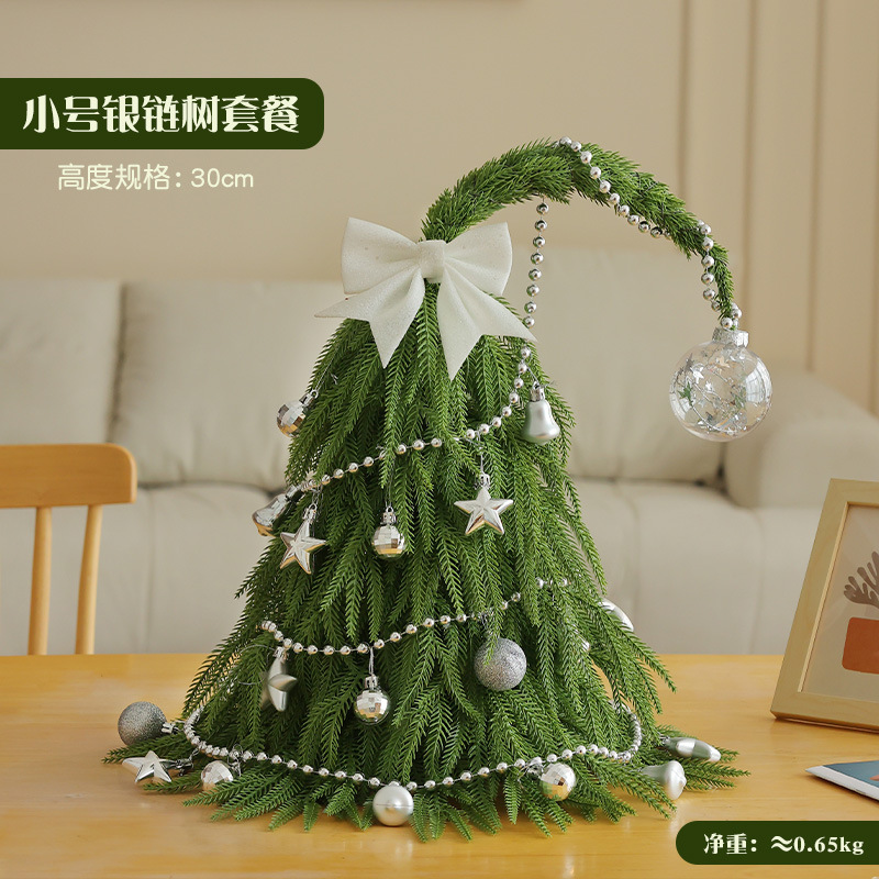 árbol de navidad árbol de navidad de escritorio árbol de navidad decoración simulación encriptado mini árbol de navidad PE