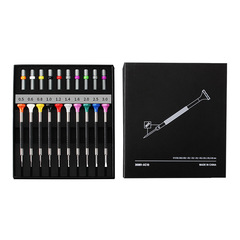 10 pieces of box-type Swiss-made Bergeon 30081-AC10 screwdriver set