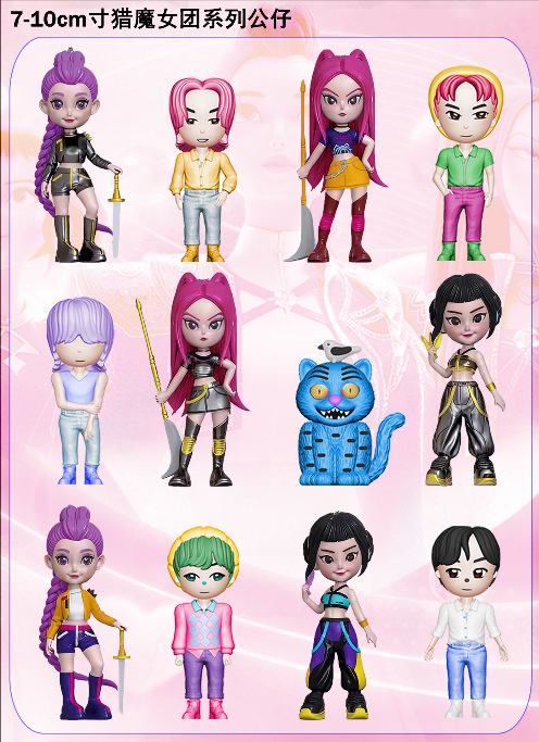 Caza de brujas transfronterizas 6 series de bolsas ciegas hechas a mano desmontaje Le muñeca modelo de muñeca decoración de escritorio llavero