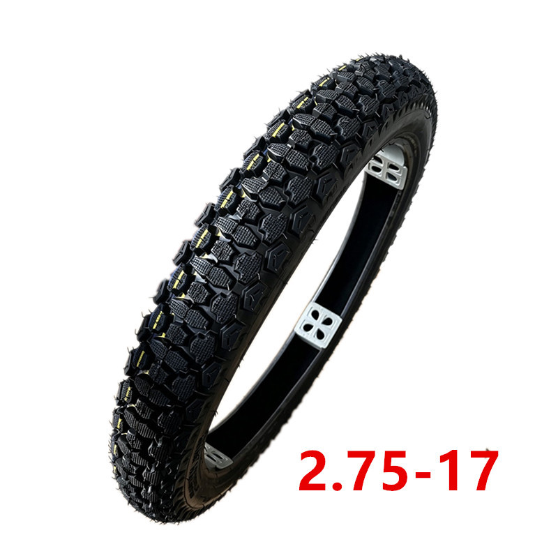 2.75-17 Motorcycle Vacuum Tire, Electric Vehicle Tire, Snow Tire, Off-Road Pattern Vacuum Tire