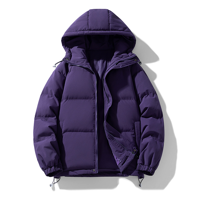Solid trend fashionable men's down jacket, (Cross-border trading), increased thickness