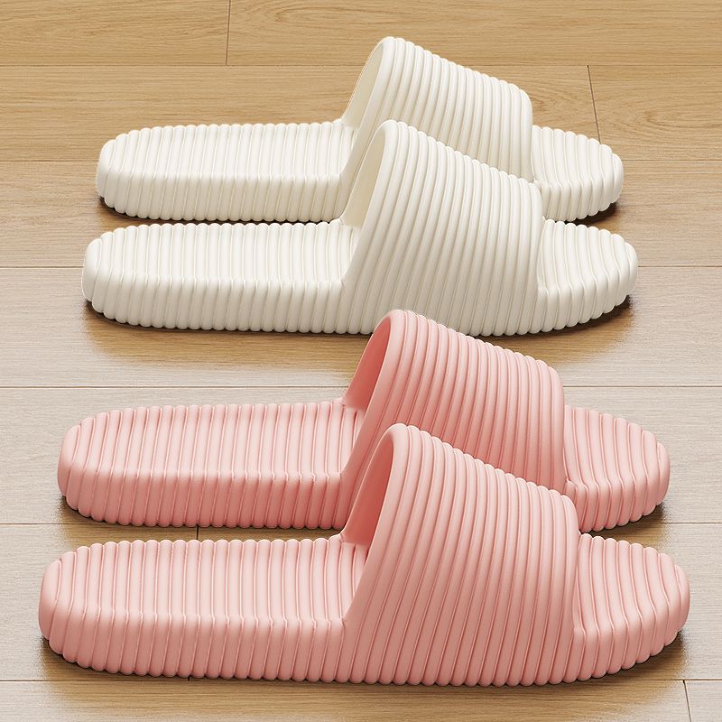 eva Slippers for Women Summer 2024 New Lightweight Home Indoor Bath Non-slip Anti-odor Slippers for Men with Poop Feeling