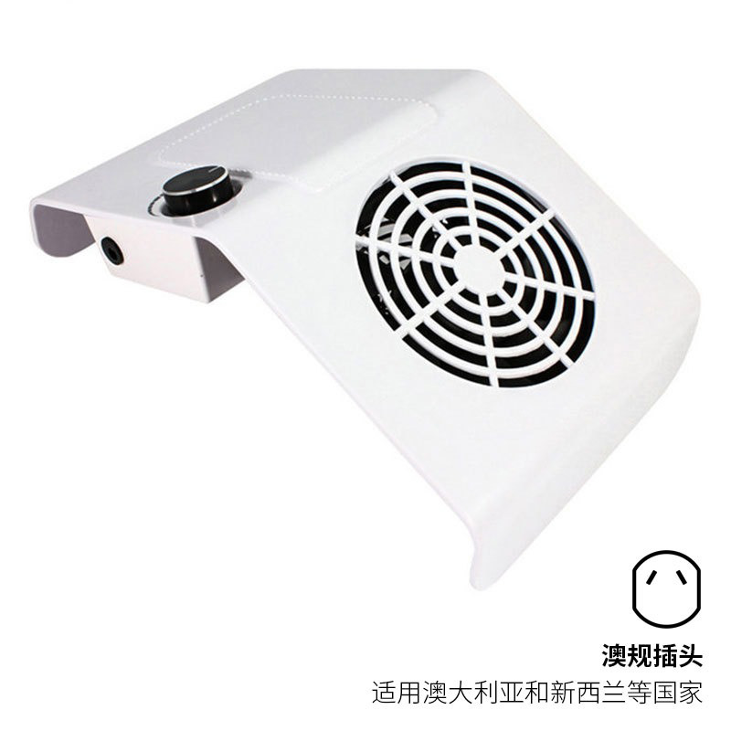 Colector de Polvo para Uñas Transfronterizo de Alta Potencia, Estilo Japonés, Silencioso, con Velocidad Ajustable, Aspiradora de Escritorio para Salón de Uñas