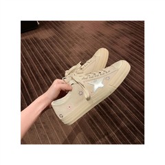 Grape Mom Studiolee 新しい多用途本革パールフラワー年齢軽減カジュアルレースアップスターダーティーシューズ女性用