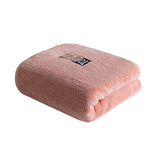 Towel coral velvet face wash household thickened absorbent bath hair wiping hand female male couple soft senior adult