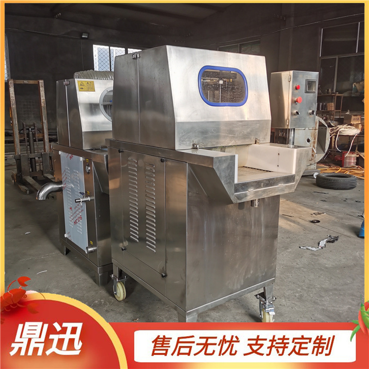 鼎迅牛排断筋机 全自动肉块嫩化机 连续式牛肉断筋设备