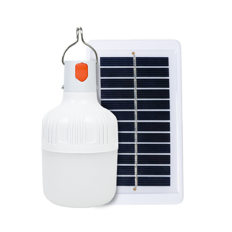 LED 緊急電球屋台ライト屋外キャンプ充電ワイヤレス照明 USB 省エネ防水屋外ソーラー|undefined