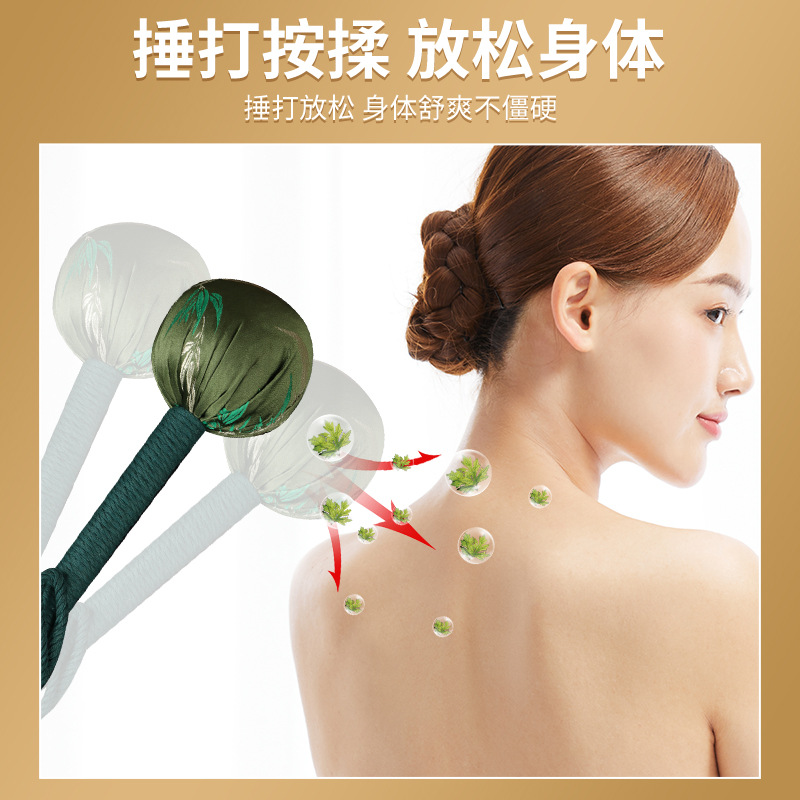 Jijie Gaoli Mugwort Hammer Mugwort Cervical Pillow Household…