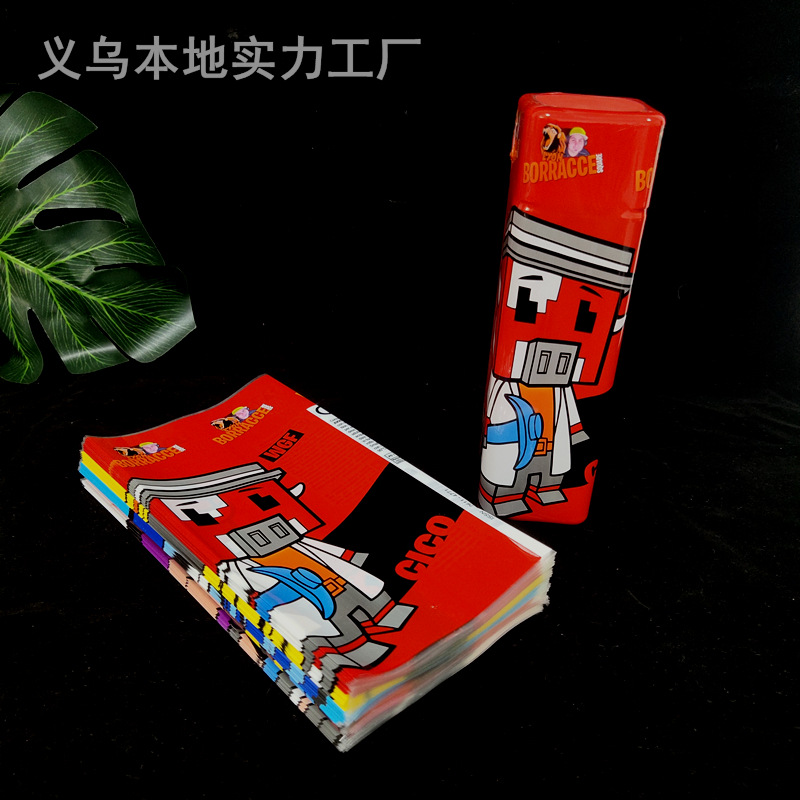 日用品玩具包装热收缩膜PVC彩印热收缩膜颜色鲜艳免费设计图案