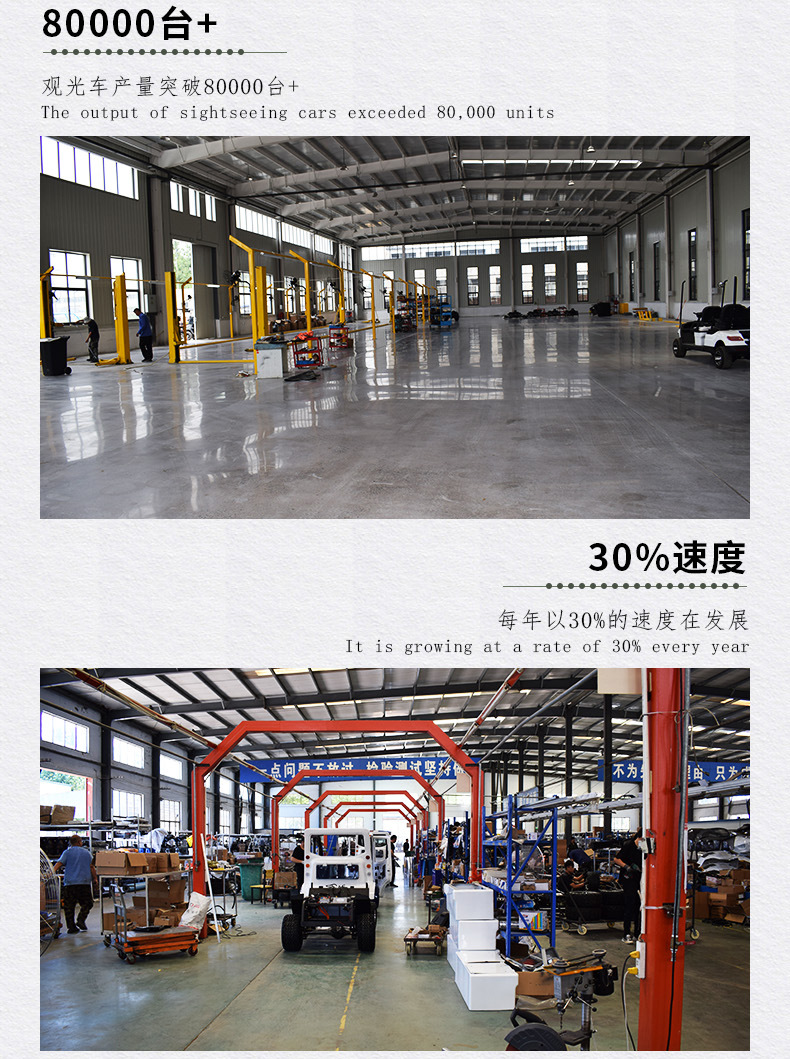 11-Seat Electric Sightseeing Vehicle, Four-Wheel Tourist Attraction Sightseeing Shuttle, Vacation Village B&B Hotel Reception Shuttle