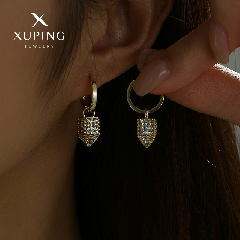 Xuping moda transfronteriza estilo europeo y americano simple gemas artificiales perfiles de perfiles